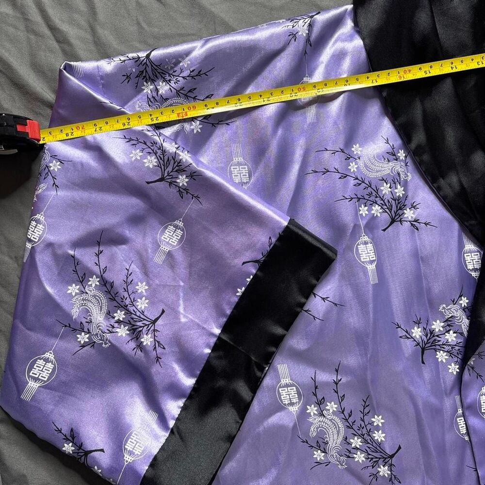 Men's Purple Robe - Picture 5 of 5
